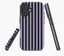 Contrasting Brown Blue Stripes IPhone17 Must-Haves