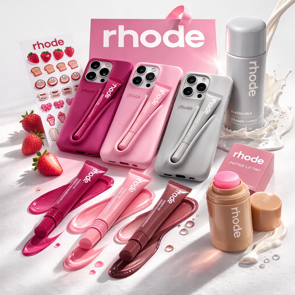 Rhode Phone Case & Lip Gloss Set with Gift Bag