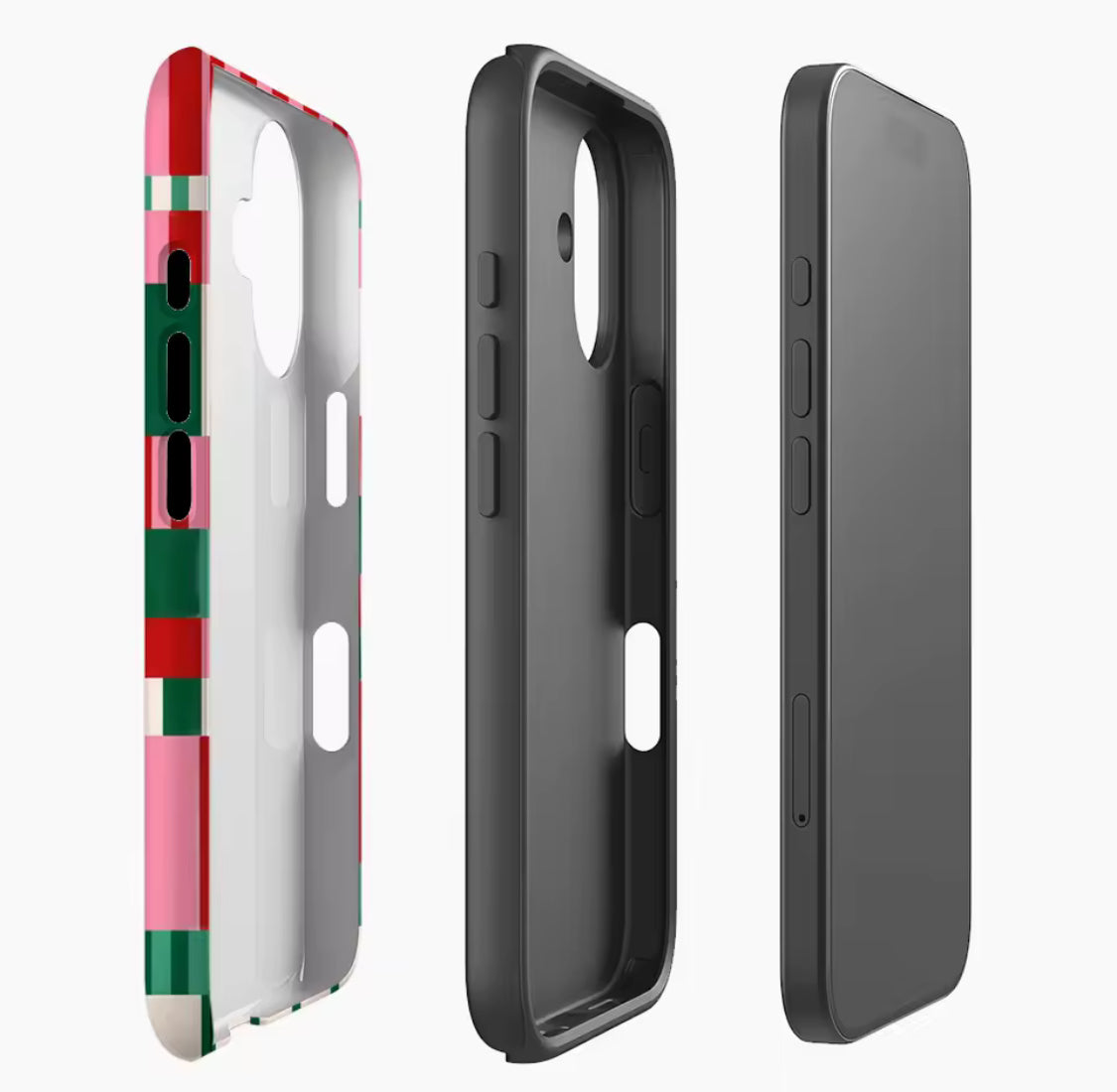 Christmas Plaid Pattern IPhone17 Must-Haves Phone Case for IPhone Secondary image