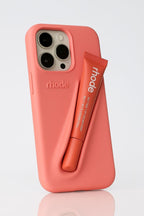 Rhode Orange iPhone 17 Pro Max 17 Pro 16 15 Case + Lipgloss & Gift Bag