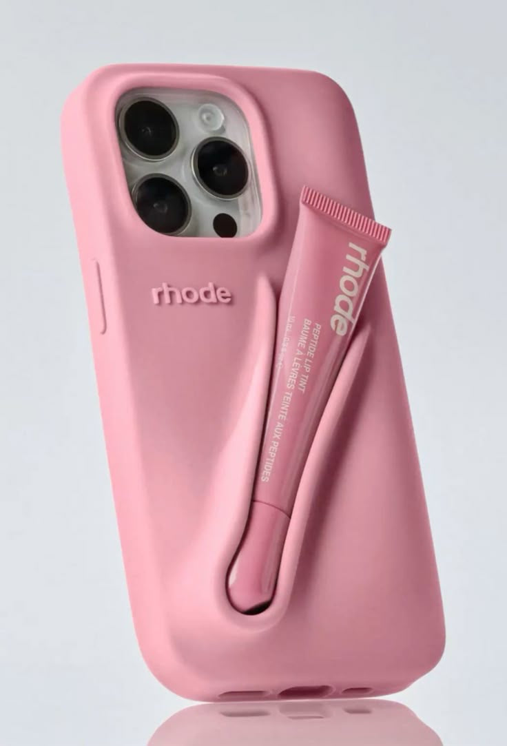 Rhode Ribbon iPhone 17 Pro Max 17 Pro 16 15 Case + Lipgloss & Gift Bag