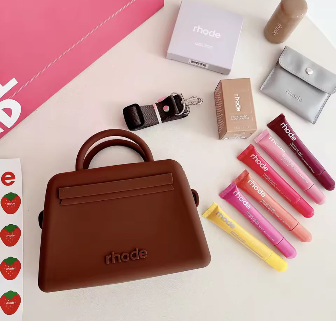 Sac Mini Bandoulière Véritable RhodeLip pour Femme pour iPhone 17 Pro Max