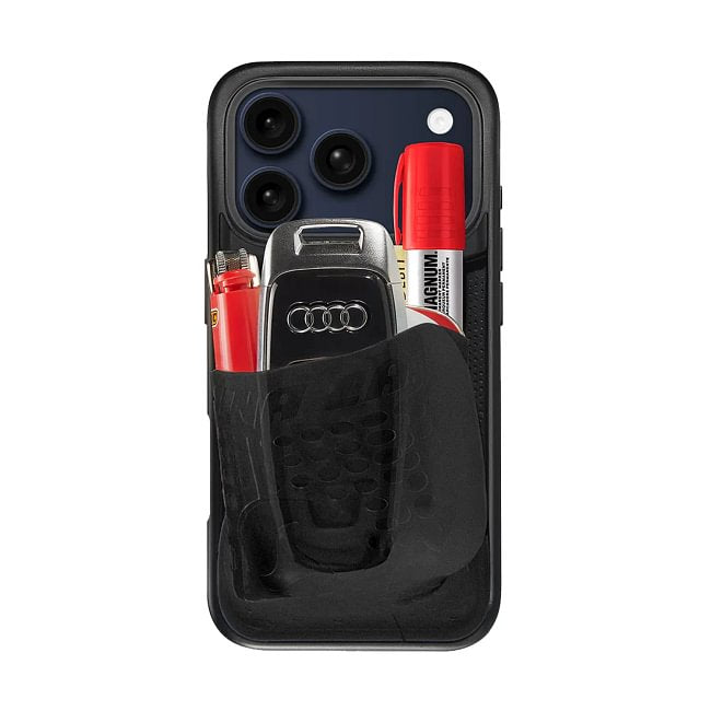 Flex Pouch Expandable Storage Case for iPhone 17 16 15 - Ultra-Stretchy Gadget & Card Holder