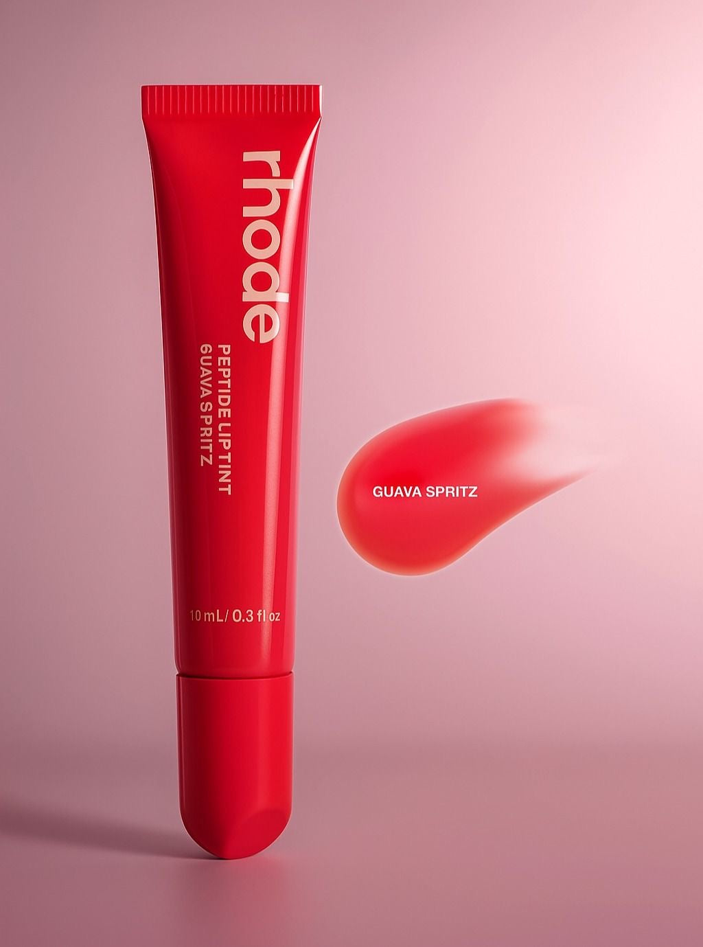 Rhode Peptide Lip Tint Guava Spritz Glossy Hydrating Lip Tint Secondary image