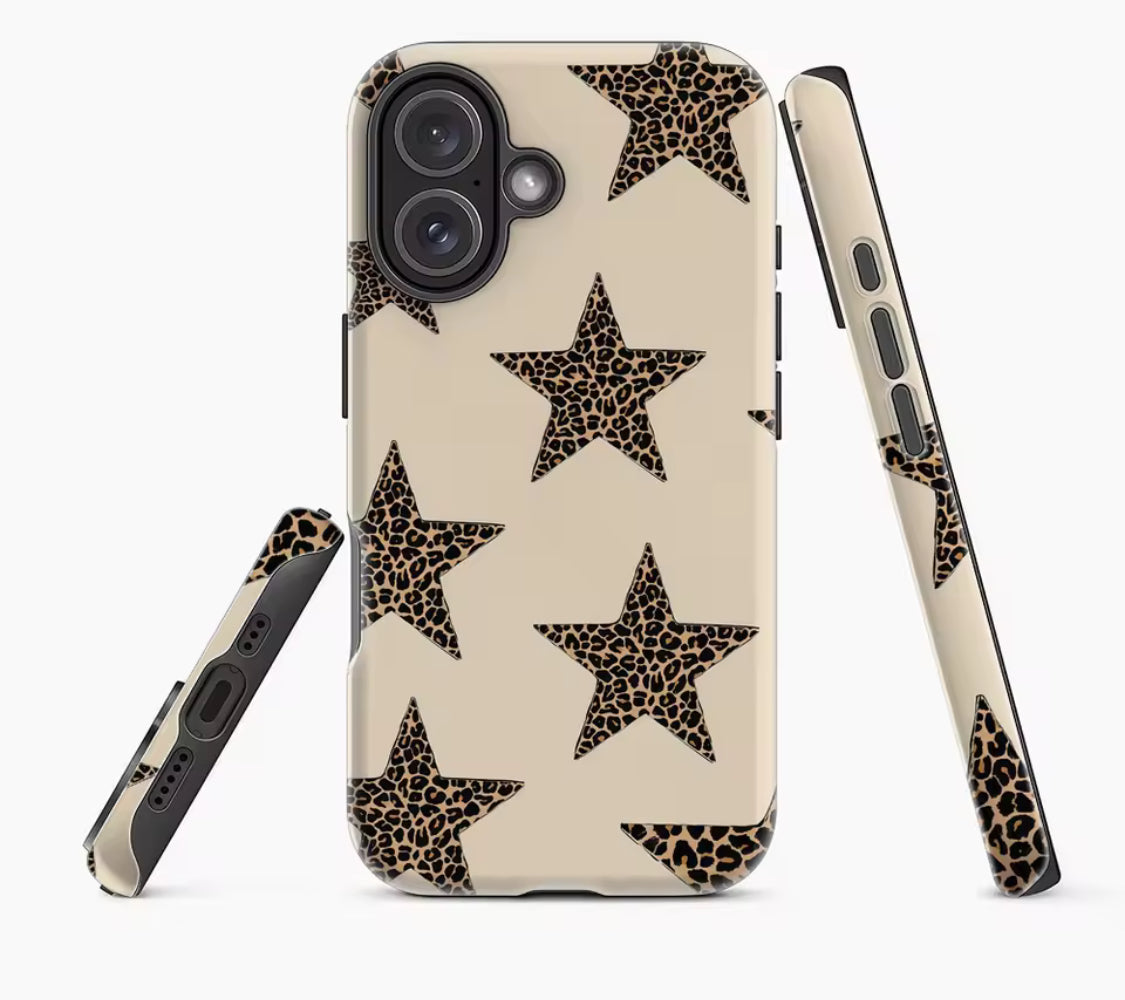 Leopard Print Stars IPhone17 Must-Haves Phone Case for IPhone Main image