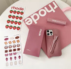 Rhode Lmage iPhone 17 Pro Max 17 Pro 16 15 Case + Lipgloss & Gift Bag