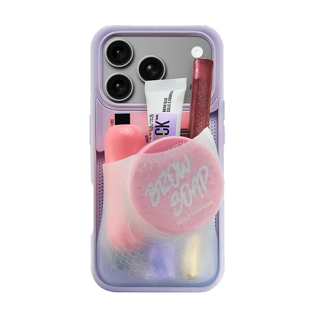 Flex Pouch Expandable Storage Case for iPhone 17 16 15 - Ultra-Stretchy Gadget & Card Holder