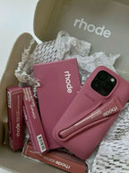 Rhode Lmage iPhone 17 Pro Max 17 Pro 16 15 Case + Lipgloss & Gift Bag
