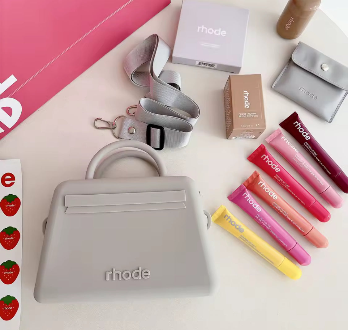 Sac Mini Bandoulière Véritable RhodeLip pour Femme pour iPhone 17 Pro Max