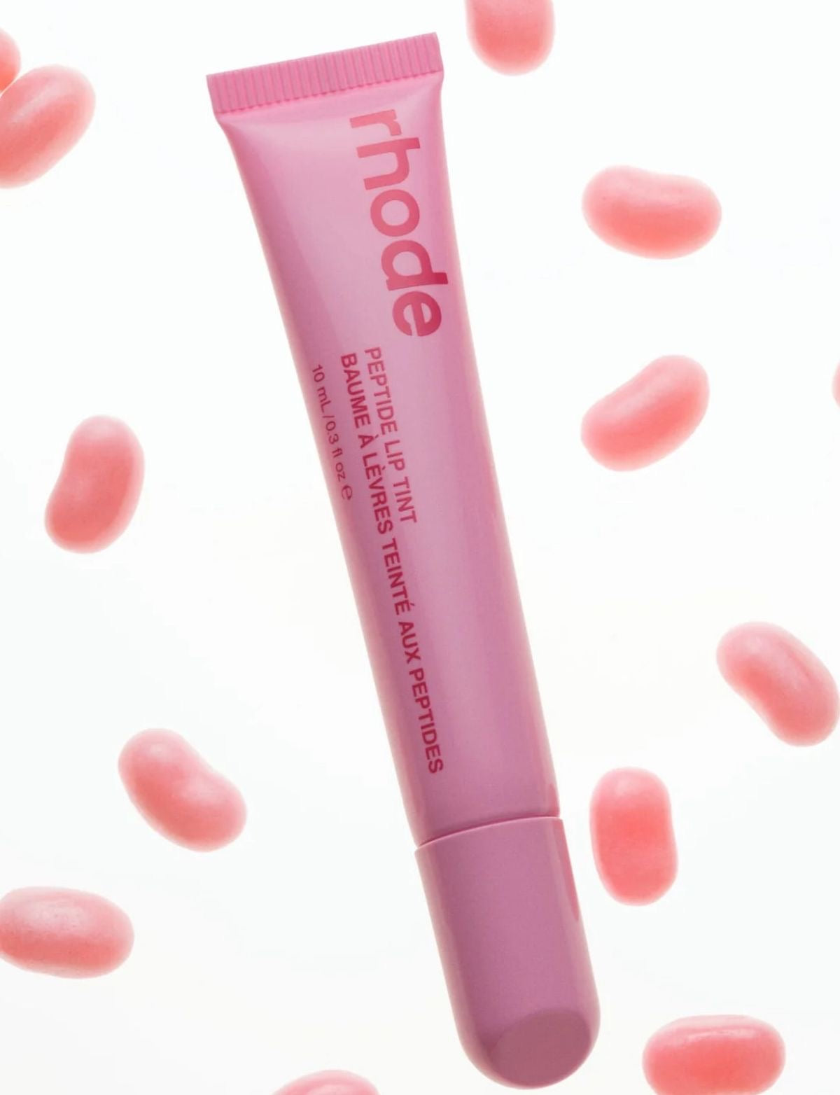 Rhode Peptide Lip Tint Jelly Bean  Hydrating Glossy Lip Tint