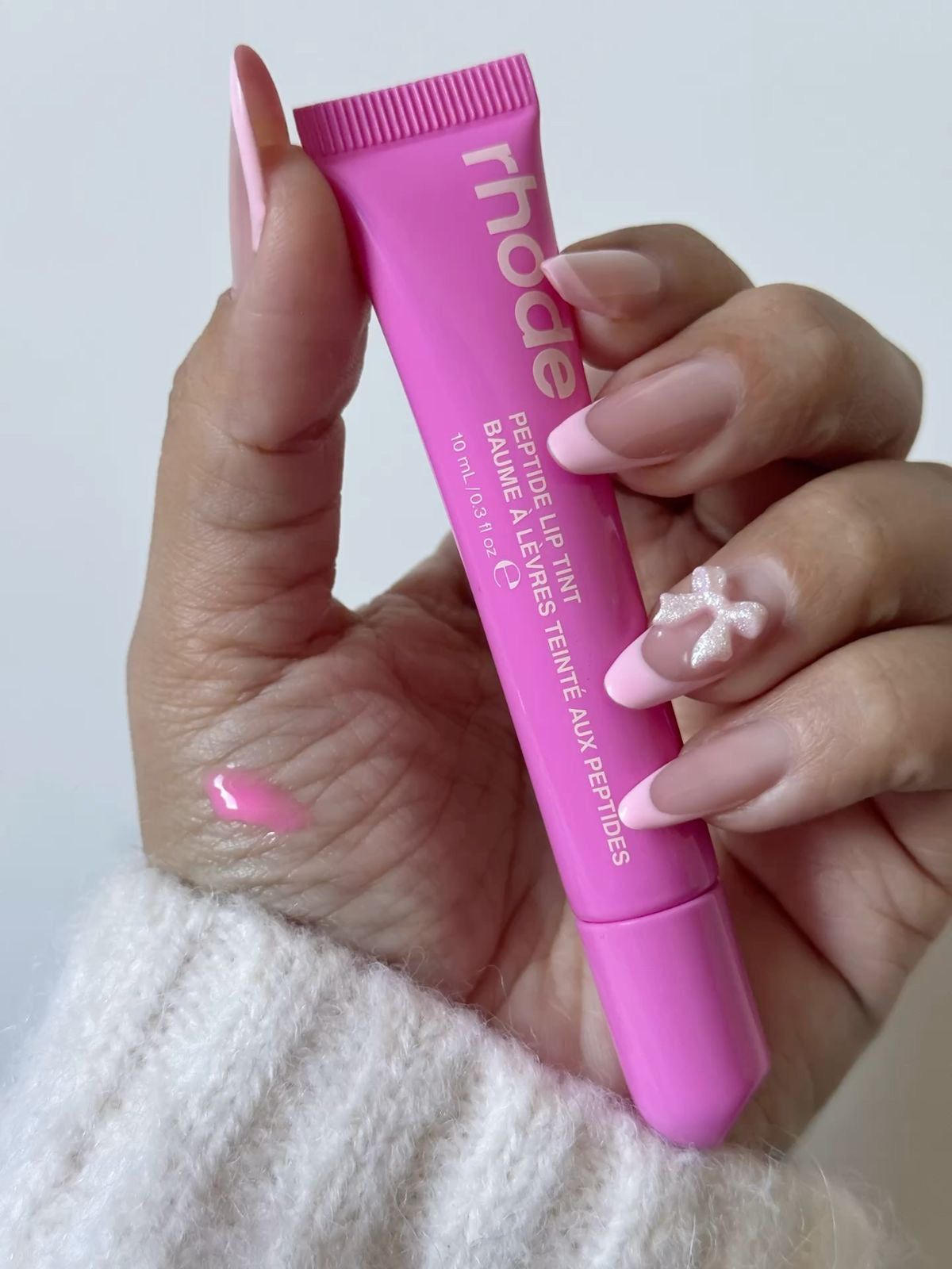 Rhode Peptide Lip Tint Shortcake Hydrating Glossy Lip Tint Secondary image