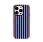 Contrasting Brown Blue Stripes IPhone17 Must-Haves