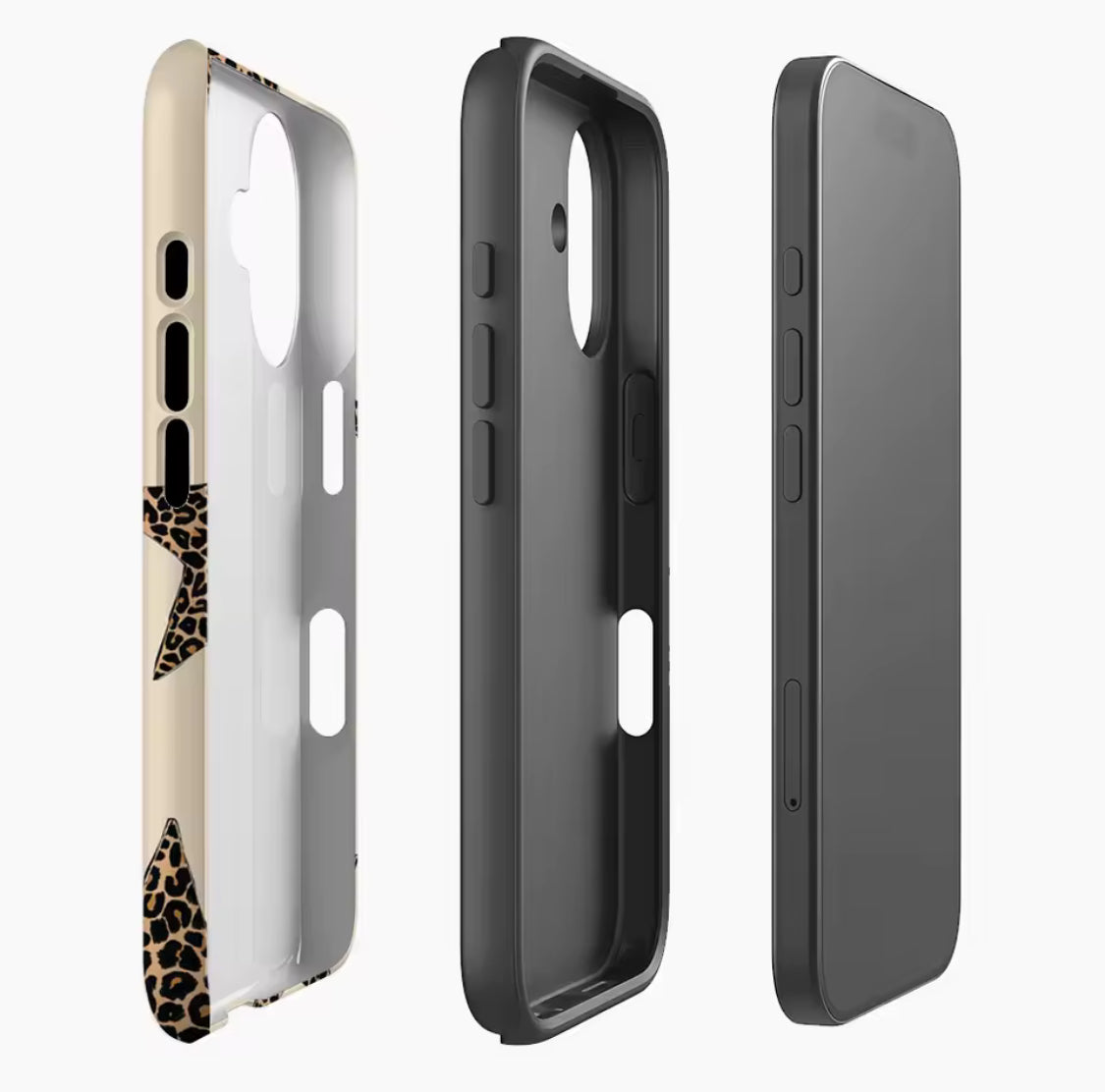 Leopard Print Stars IPhone17 Must-Haves Phone Case for IPhone