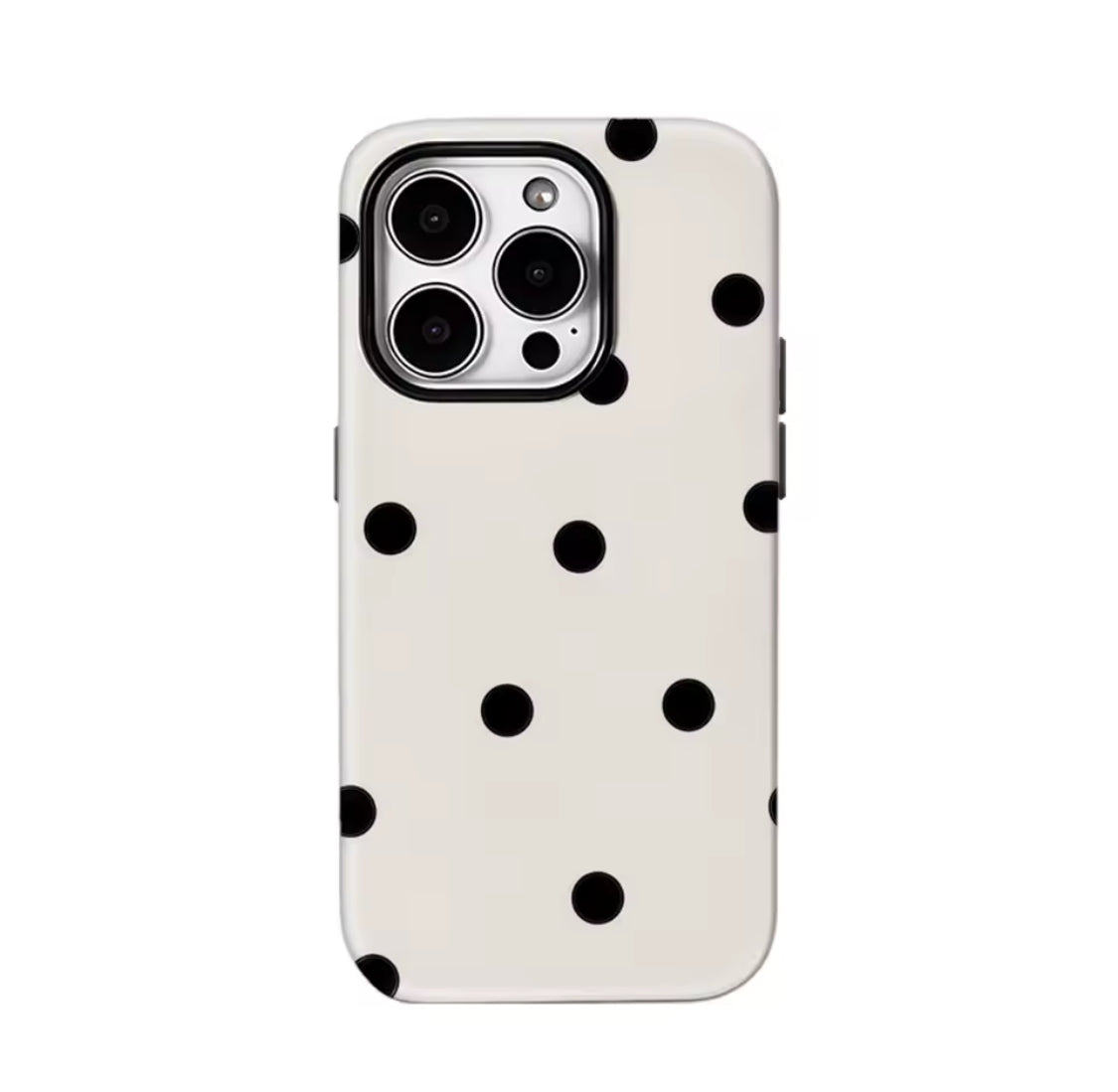 Irregular Black Polka Dots IPhone17 Must-Haves