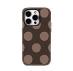 Brown Background with Dots IPhone17 Must-Haves Phone Case for IPhone