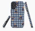 Plaid Teddy Charm IPhone17 Must-Haves