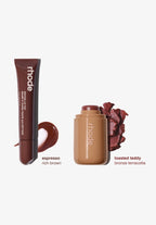 Rhode Espresso Lip Tint & Toasted Teddy Pocket Blush Duo Rhode Lip Gloss Set