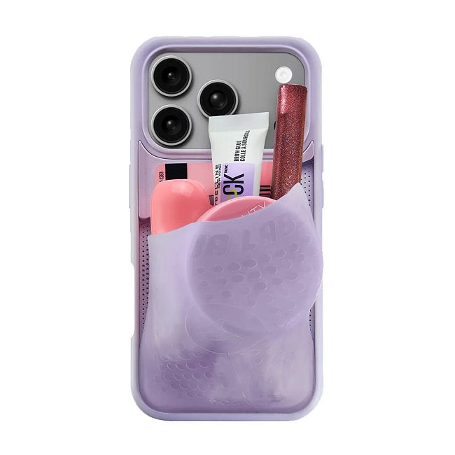Flex Pouch Expandable Storage Case for iPhone 17 16 15 - Ultra-Stretchy Gadget & Card Holder