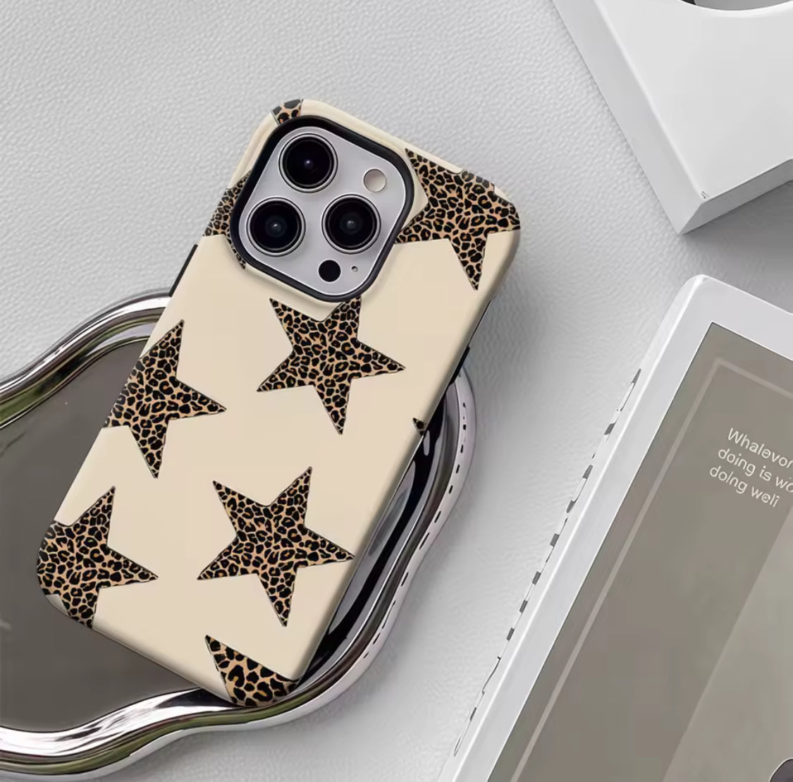 Leopard Print Stars IPhone17 Must-Haves Phone Case for IPhone