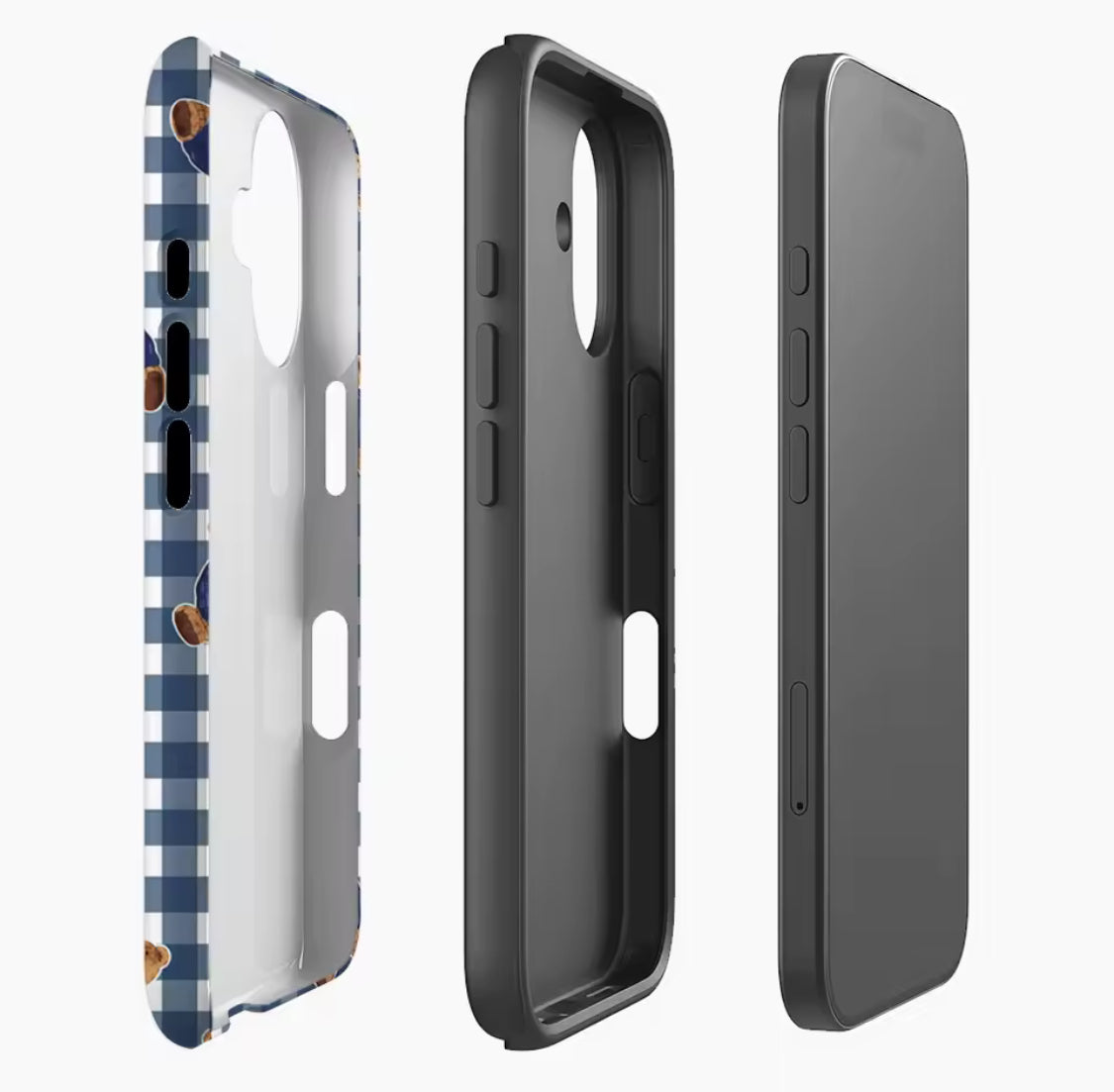 Plaid Teddy Charm IPhone17 Must-Haves Secondary image