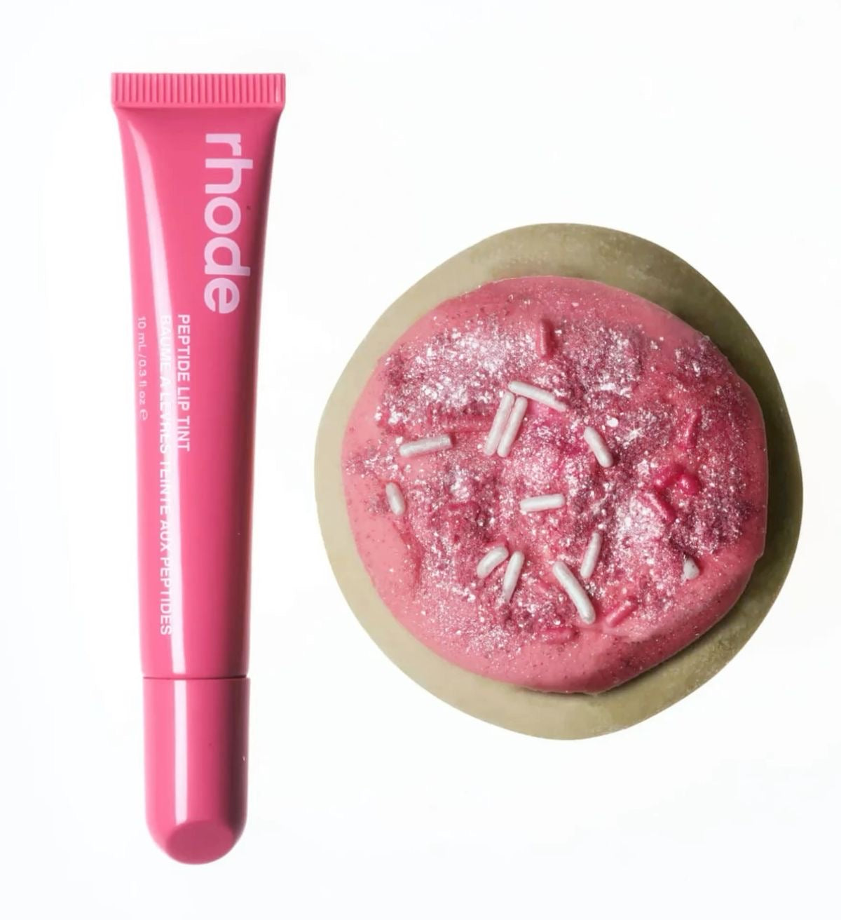 Rhode Peptide Lip Tint Sugar Cookie Hydrating Glossy Lip Tint