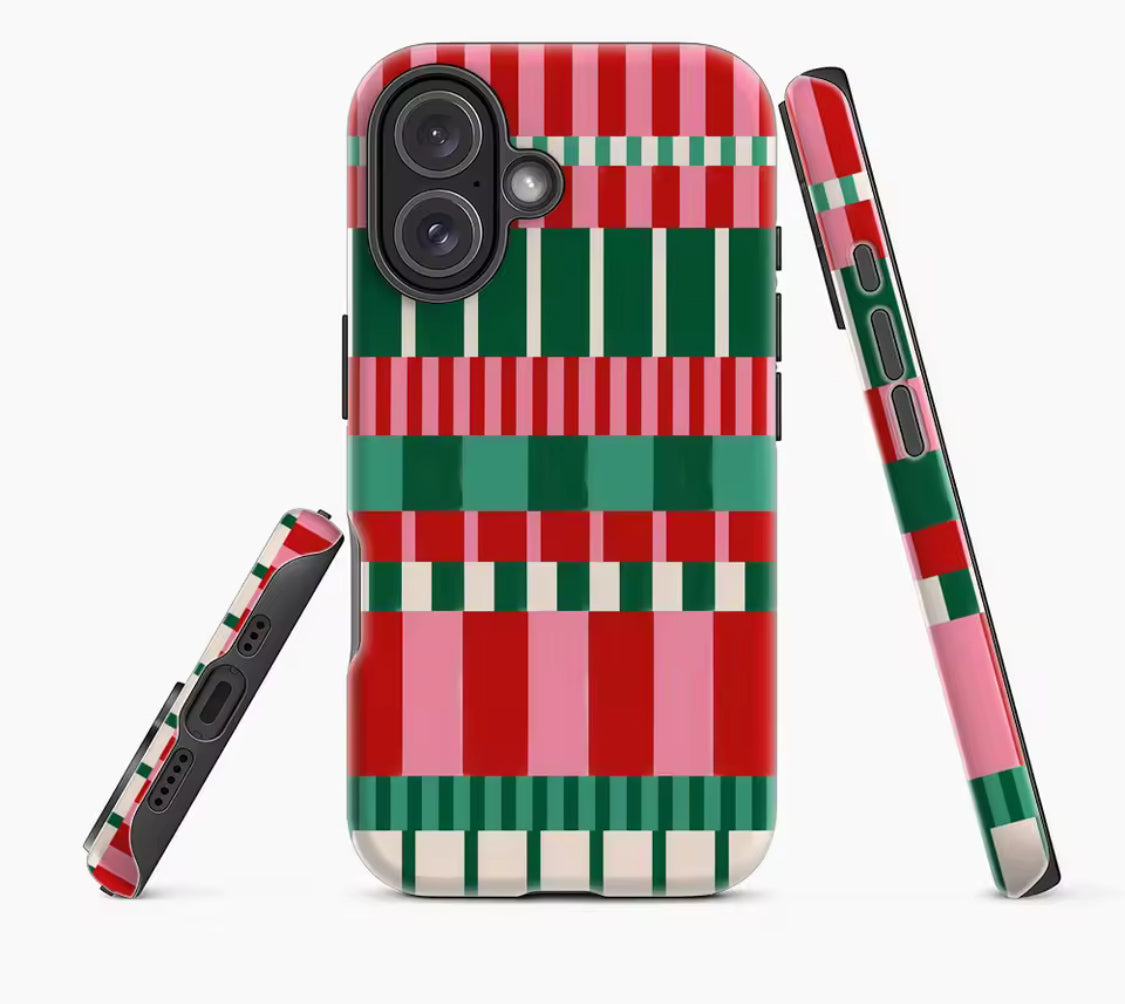 Christmas Plaid Pattern IPhone17 Must-Haves Phone Case for IPhone Main image