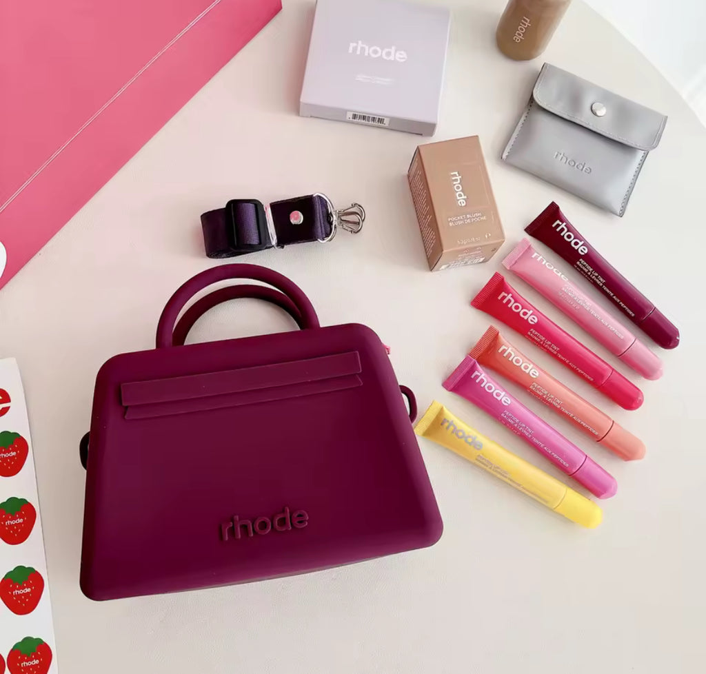 Sac Mini Bandoulière Véritable RhodeLip pour Femme pour iPhone 17 Pro Max