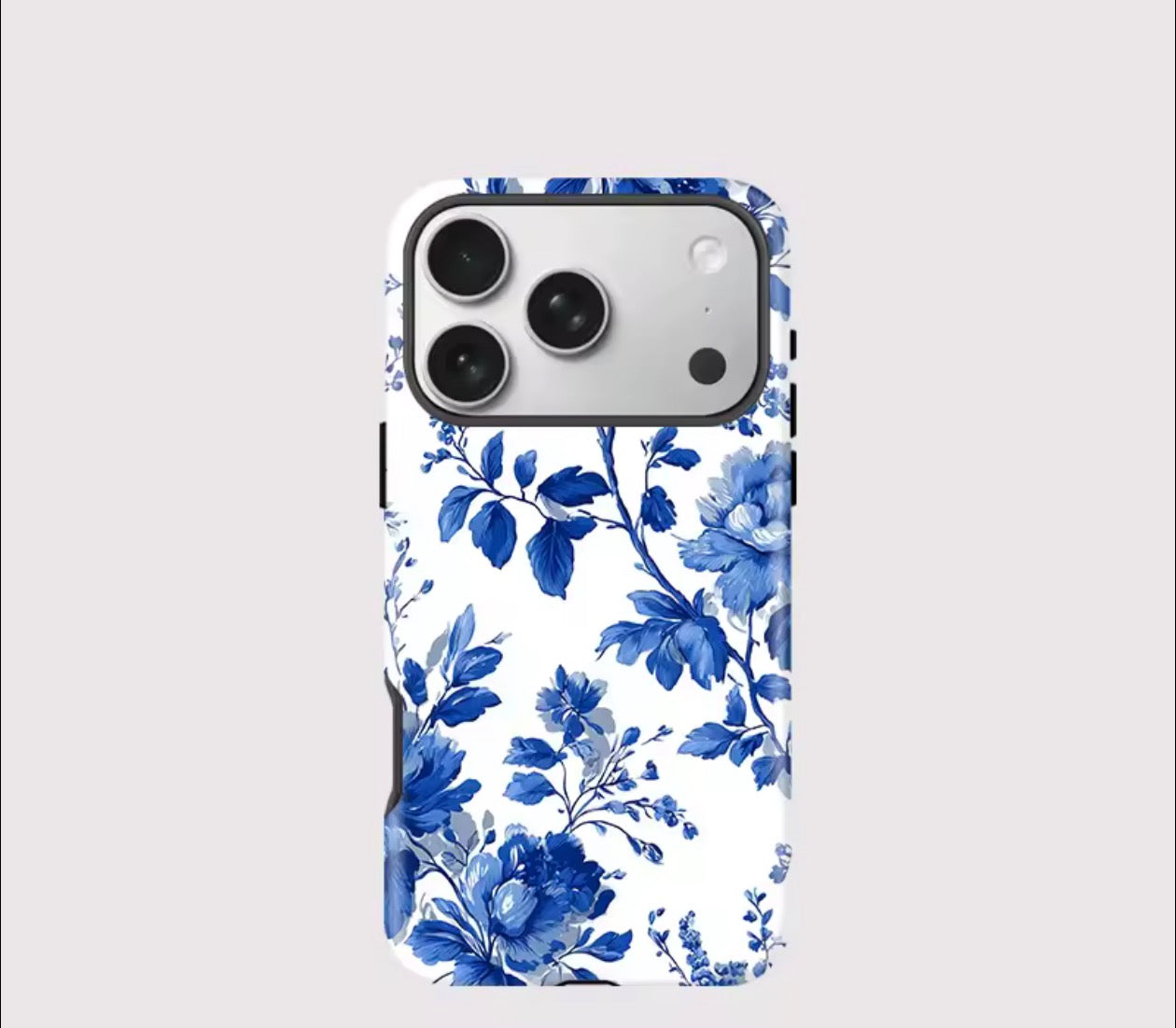 Blue Porcelain Floral Phone Case Main image