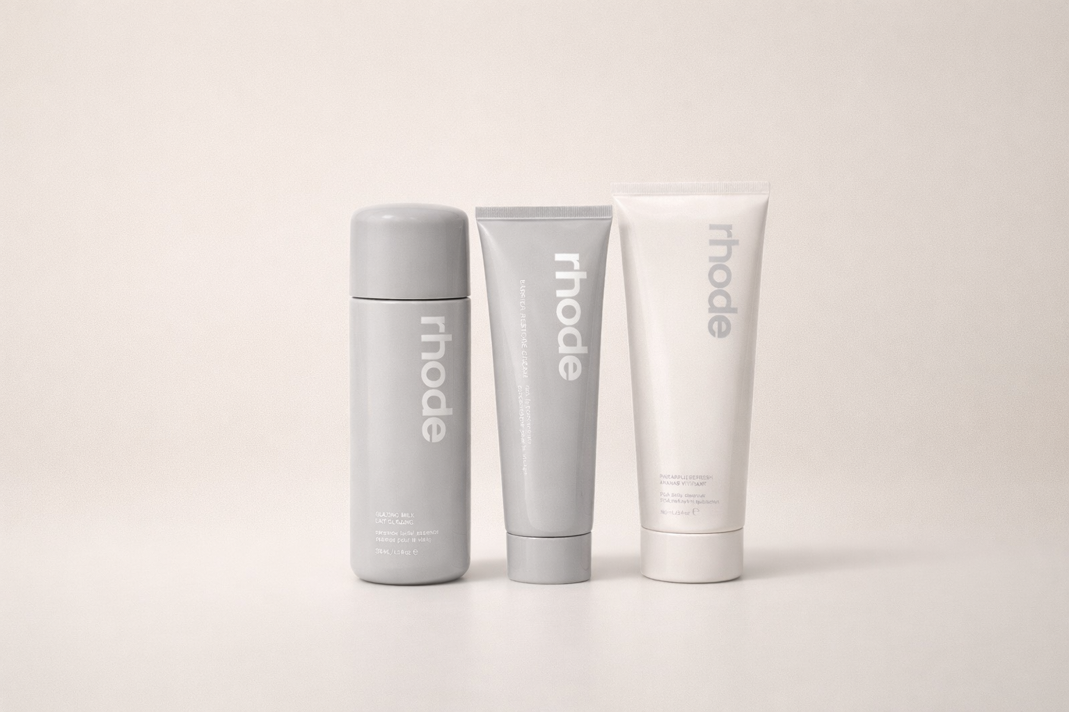 Rhode Glow Skincare Bundle Complete Daily Skincare Routine Main image
