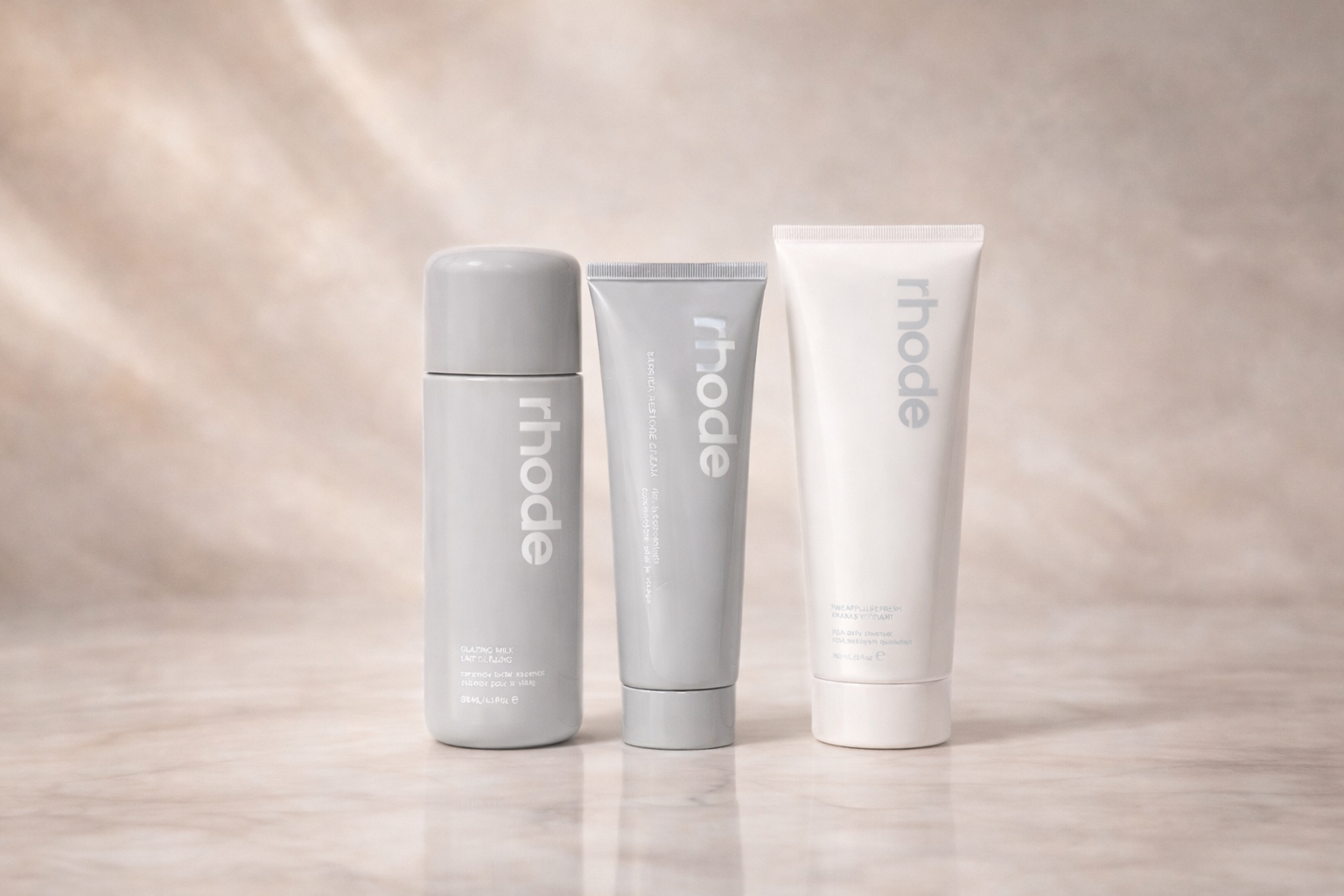 Rhode Glow Skincare Bundle Complete Daily Skincare Routine