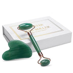 Face Roller & Gua Sha Set for Face & Neck Massage