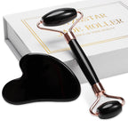 Face Roller & Gua Sha Set for Face & Neck Massage