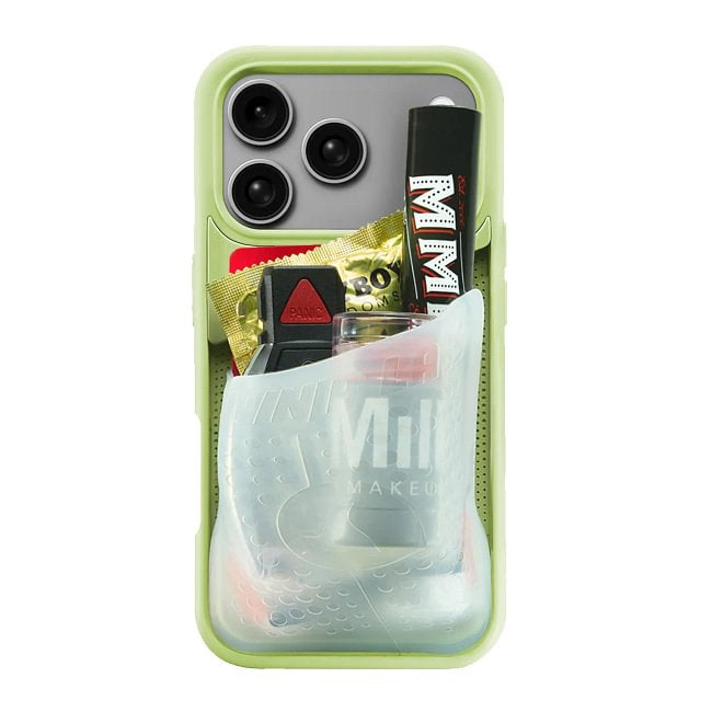 Flex Pouch Expandable Storage Case for iPhone 17 16 15 - Ultra-Stretchy Gadget & Card Holder