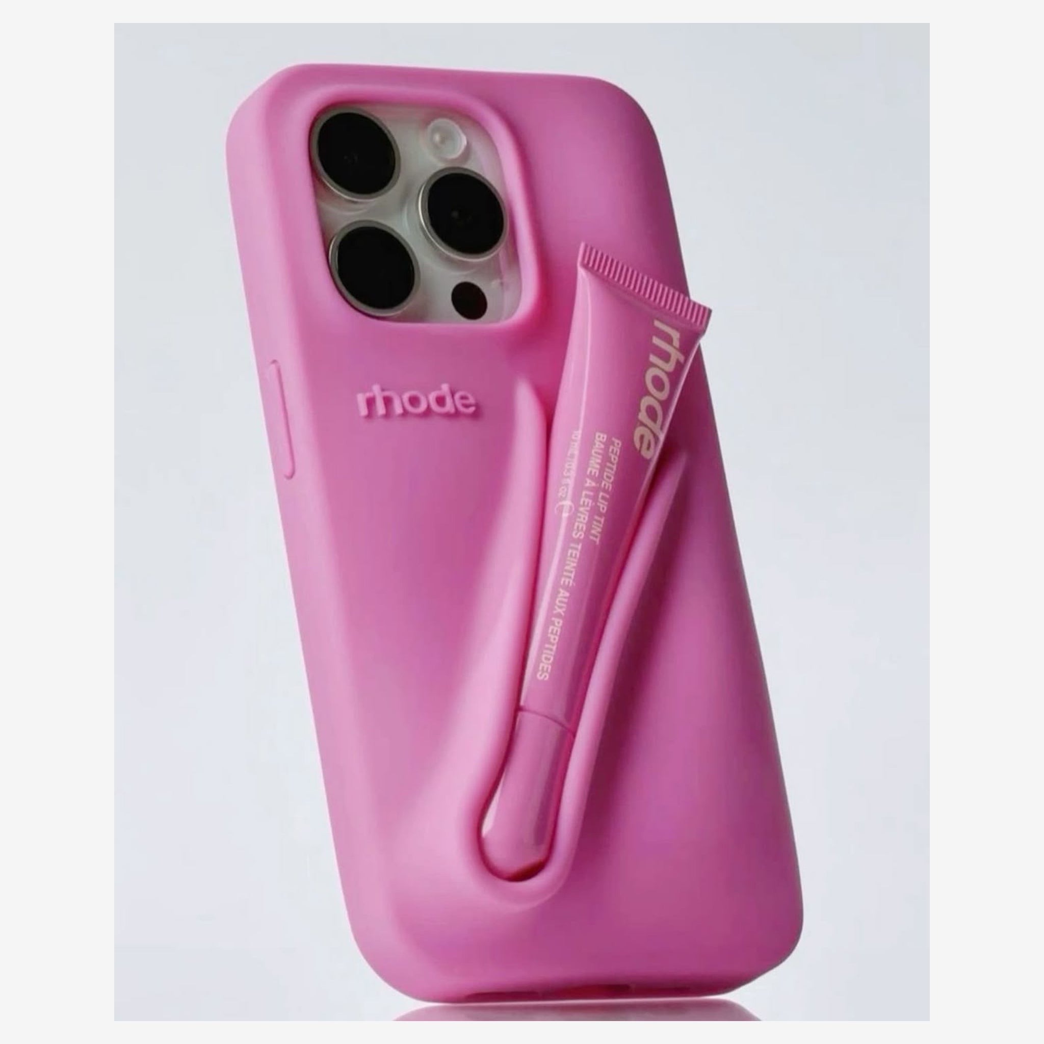 【めいめる】rhode toastケースリップ付き Rhode Phone Case Toast with Lipgloss | iPhone Case | RHODE COVER