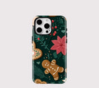 Weihnachts-Lebkuchen iPhone Hülle Festliche stoßfeste MagSafe Hülle