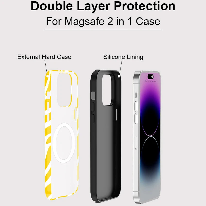 Matte Magnetic Phone Case For iPhone 17 Air 16 15 14 Plus 13 Pro Max 12 11 Painting For Magsafe Wireless Charge Cover