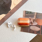 Sunset Gradient AirPods Case – Aesthetic Transparent Protective Cover