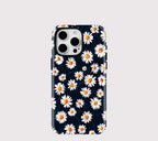 Daisy Blumen iPhone Hülle – Stoßfeste ästhetische Blumenabdeckung