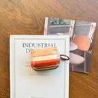 Sunset Gradient AirPods Case – Aesthetic Transparent Protective Cover