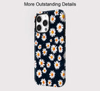 Daisy Blumen iPhone Hülle – Stoßfeste ästhetische Blumenabdeckung