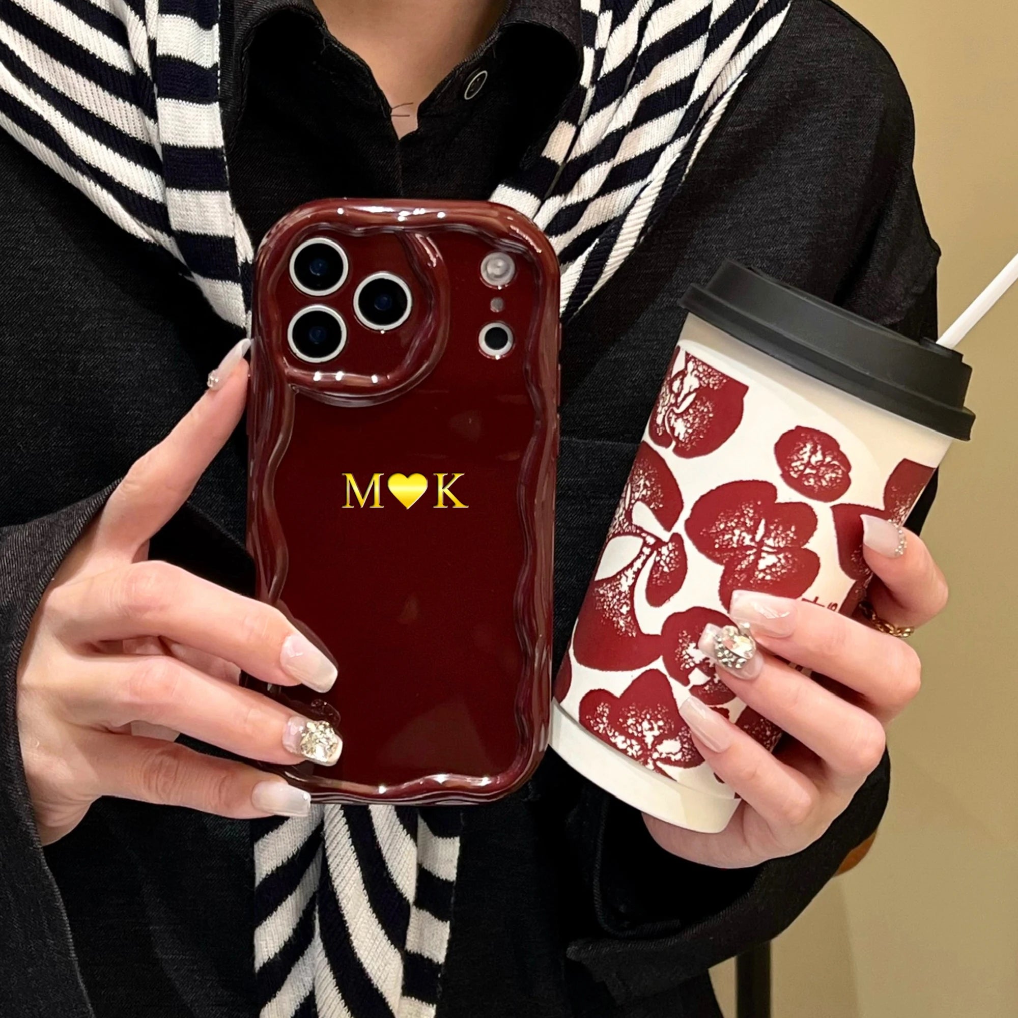 Customized Name Phone Case – Personalized Glossy iPhone Case