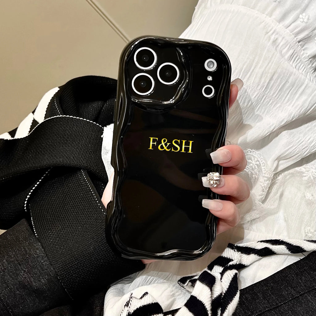 Customized Name Phone Case – Personalized Glossy iPhone Case