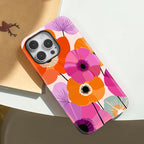 Buntes Blumen-iPhone-Case – Stoßfeste, ästhetische Blumenhülle