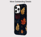 Herbstblätter iPhone Hülle Stoßfestes Herbst-Ästhetik-Cover