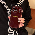 Customized Name Phone Case – Personalized Glossy iPhone Case