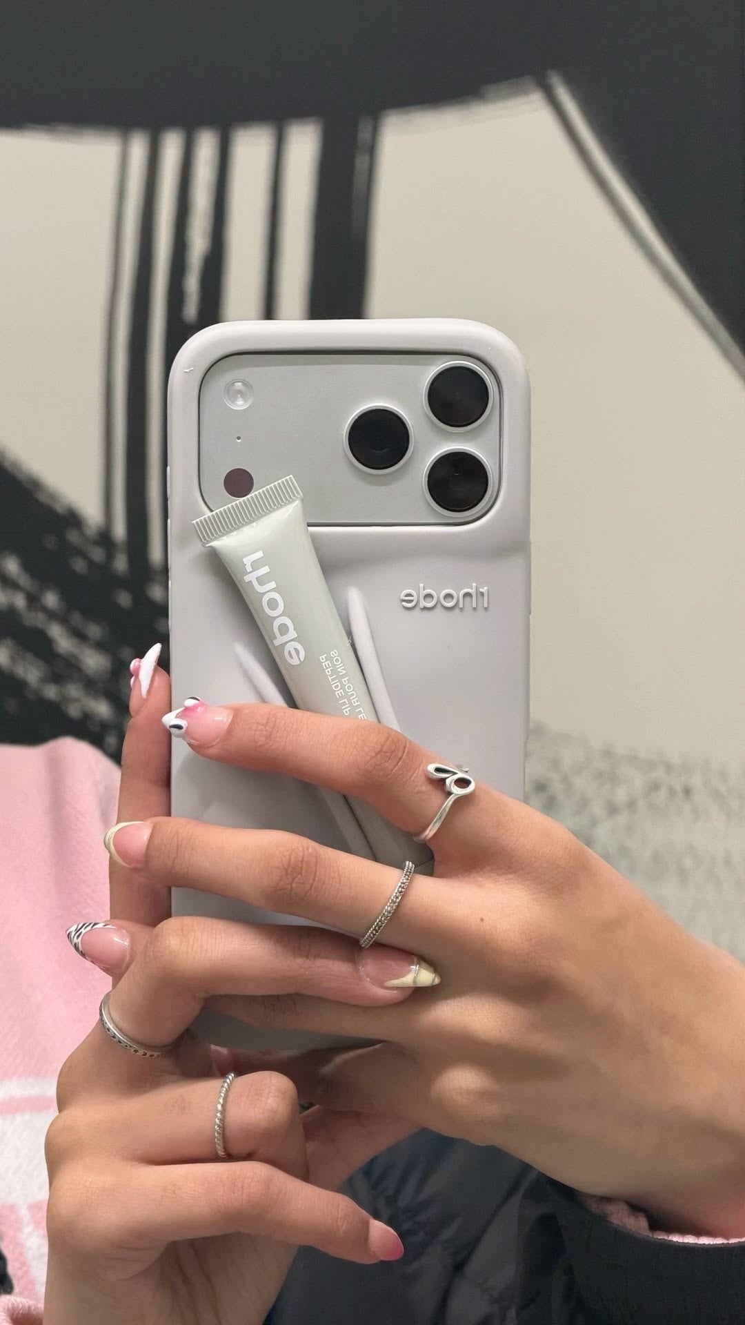 Rhode Phone Case Gray for iPhone | Lip Case | RhodeCover