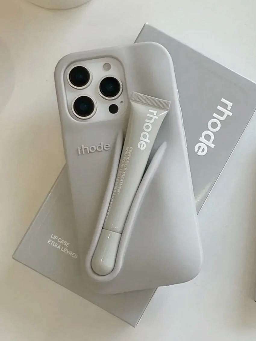 Rhode Phone Case Gray for iPhone | Lip Case | RhodeCover