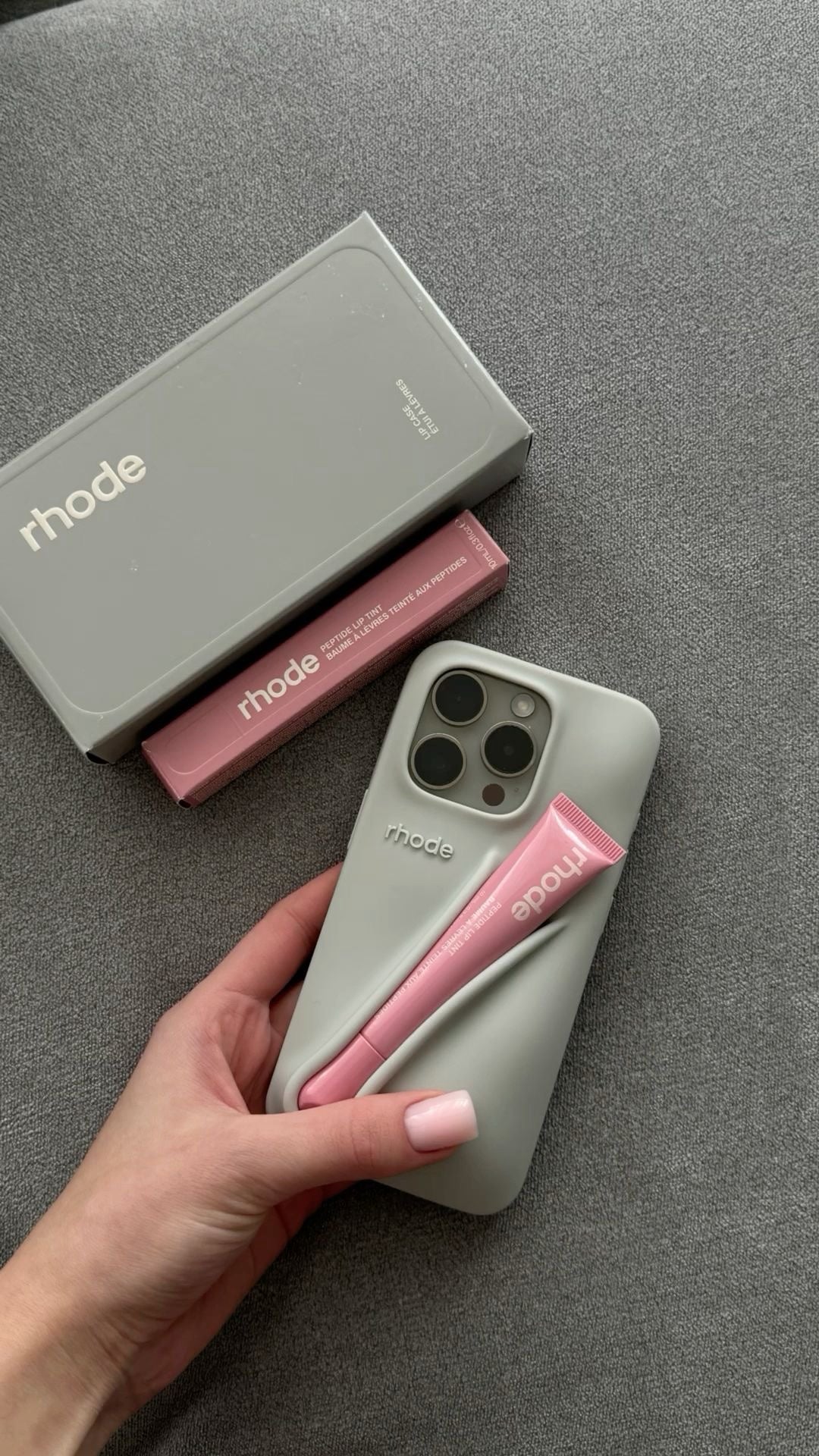 Rhode Phone Case Gray