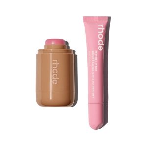 Rhode Ribbon Lip Tint & Piggy Pocket Blush Duo Rhode Lip Gloss Set