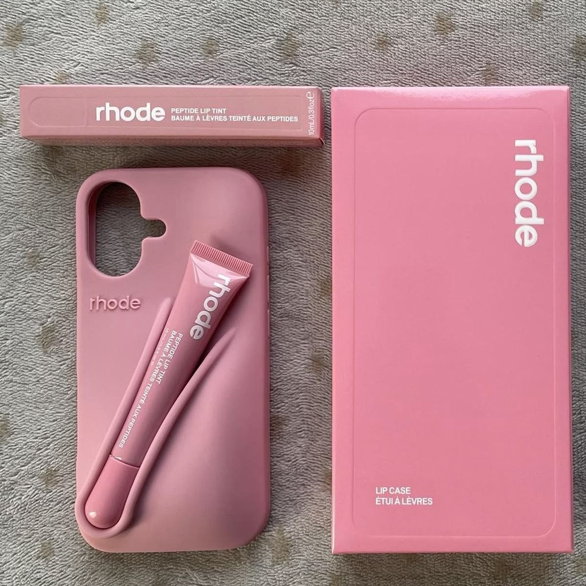 Rhode Phone Case Ribbon | Lip Gloss Holder Case